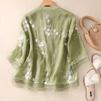 Embroidered Cotton Blouse