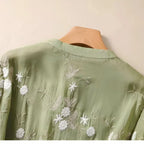 Embroidered Cotton Blouse