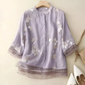 Embroidered Cotton Blouse