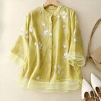 Embroidered Cotton Blouse