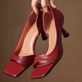 Milan Leather Heels