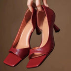 Milan Leather Heels
