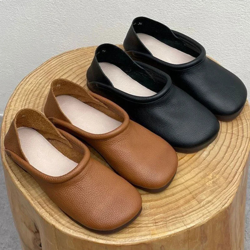 Harper Leather Ballet Flats