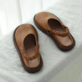 Terra Luxe Leather Sandals