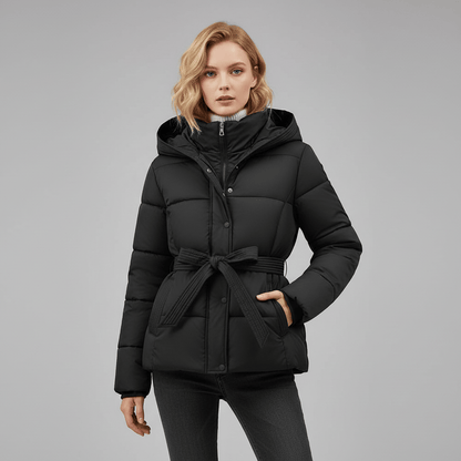 Parka Acolchada Mujer Elegante
