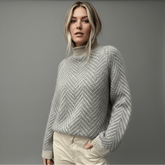 Suéter Oversized Mujer Clásico