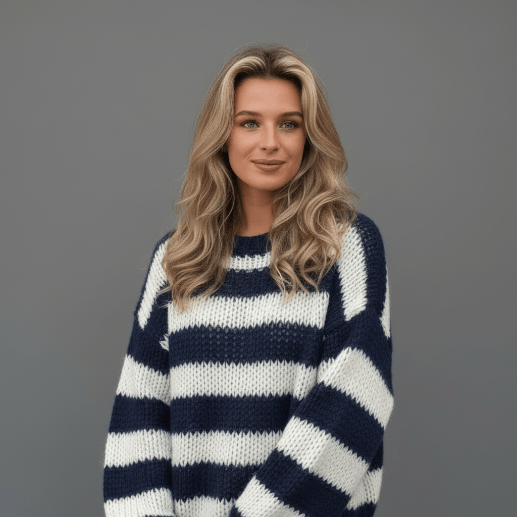 Suéter Oversized Mujer Elegante