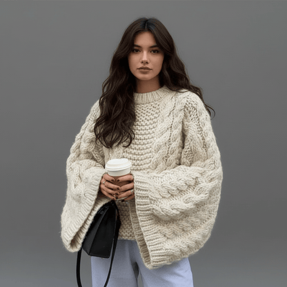 Suéter Oversized Mujer Cómodo