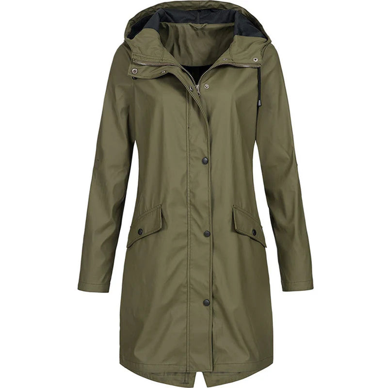 Chaqueta Impermeable Mujer Versátil