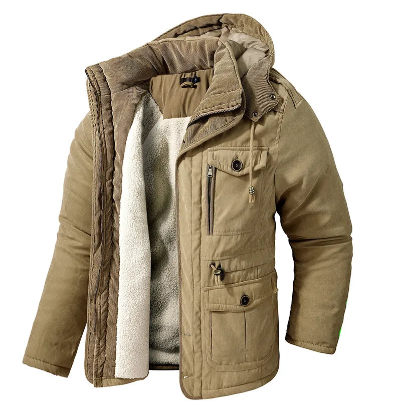 Parka Invierno Hombre Cálida