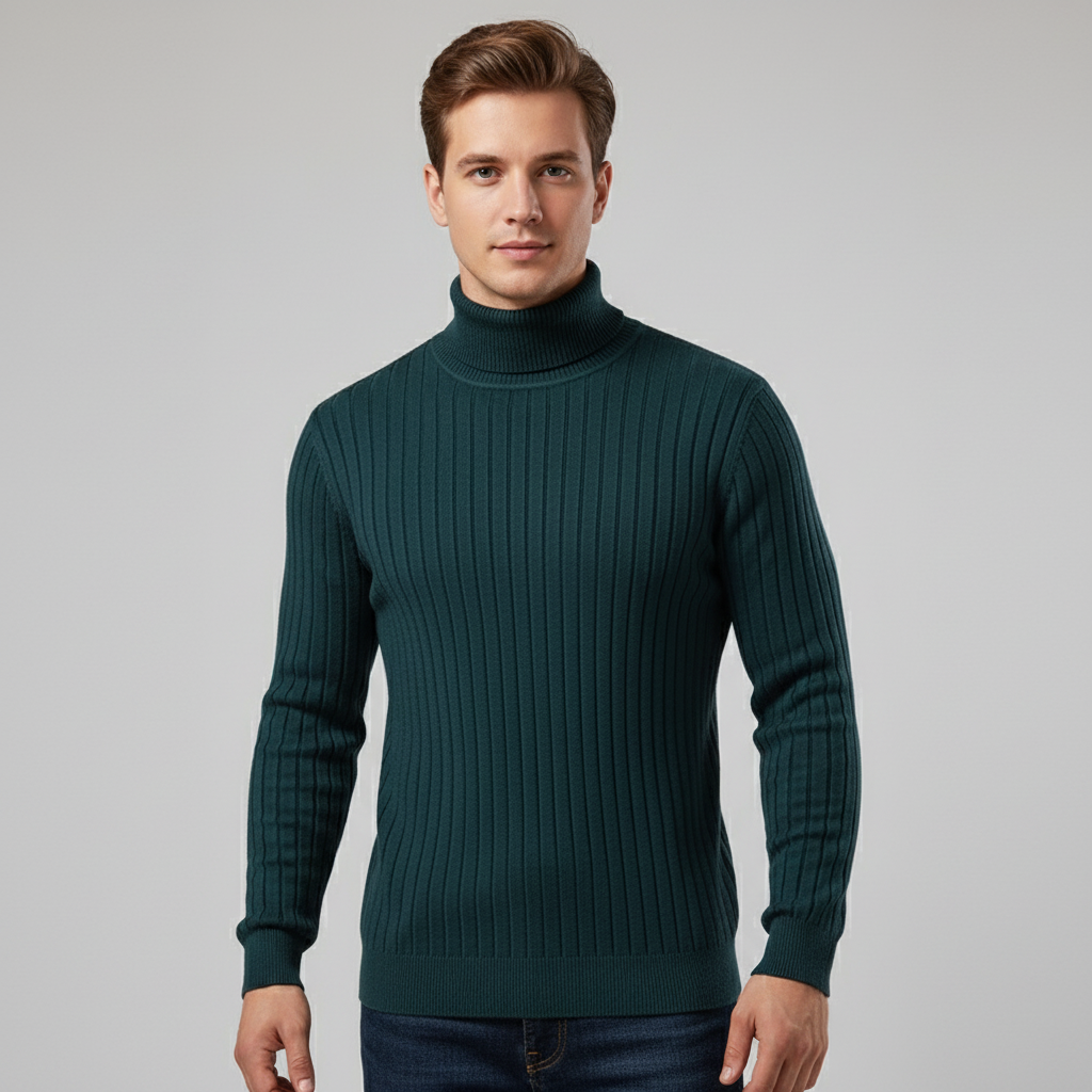 Suéter Cuello Alto Hombre