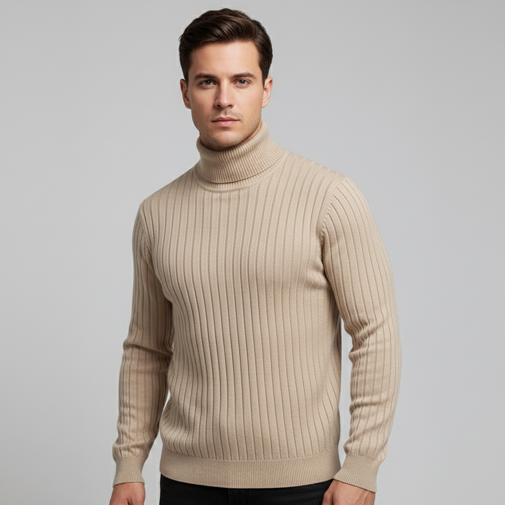 Suéter Cuello Alto Hombre