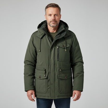 Parka Invierno Hombre Cálida