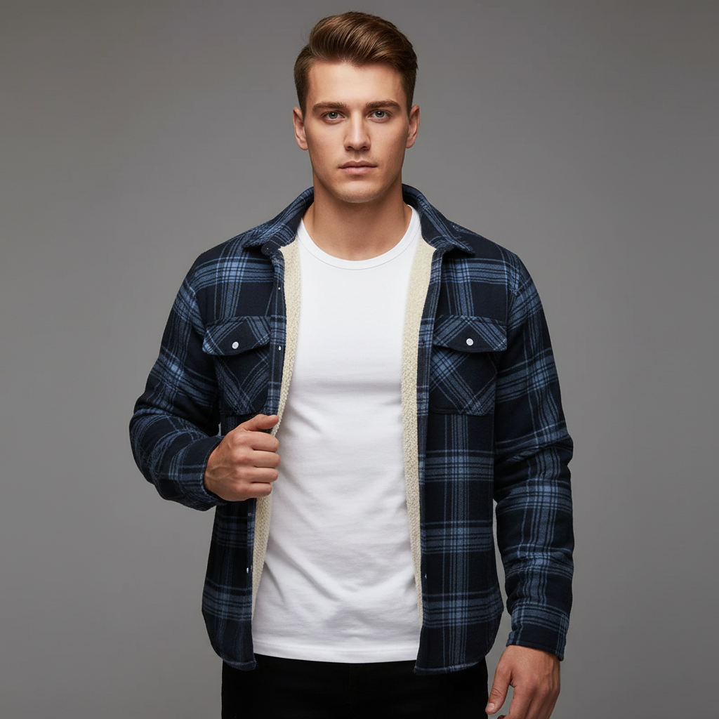 Camisa Chaqueta Sherpa Hombre