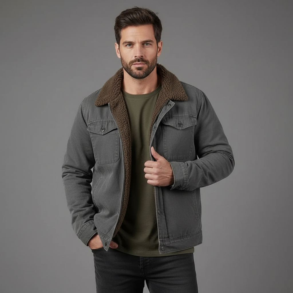 Chaqueta Invierno Sherpa Hombre