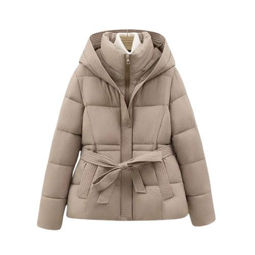 Parka Acolchada Mujer Elegante